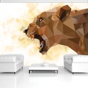 Fotótapéta - Nőstény oroszlán (152,5x104 cm)