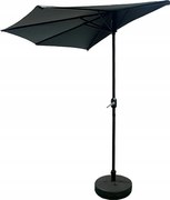 Aga Félkör napernyő Classic 270 cm Sötétszürke