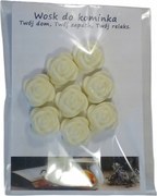 Kandallóviasz rózsa, 100% Szója, illatosított illat választható,