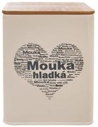 Orion Szív fémdoboz, lisztre, magassága: 14 cm,