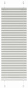 pliszírozott redőny világosszürke 50x100 cm szövetszélesség