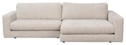 Krémszínű sarokkanapé (jobb oldali) Duncan - Rowico