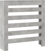 vidaXL betonszürke szerelt fa radiátorburkolat 78 x 20 x 82 cm