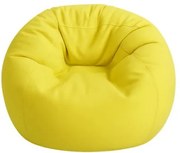 XL beltéri babzsákfotel – citromsárga