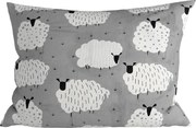 Polipamut párnahuzat SHEEP POLY 70x90 cm, szürke