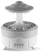 Aromaterápiás párásító és diffúzor LED lámpával - UFO Raindrop