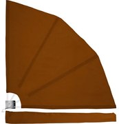 STIISTA Erkély árnyékoló 140 x 140 cm barna