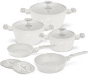 BerlingerHaus Sahara Marble titánbevonatú edénykészlet, 10 darabos