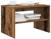 antik hatású szerelt fa TV-szekrény 60x40x40 cm