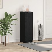 Cipőszekrény Fekete Tölgy 29,5x35x100,5 cm Műanyag