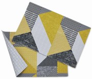 Textil tányéralátét szett 2 db-os 46x30 cm Larsson Geo – Catherine Lansfield
