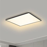Brilagi - SLIMFRAME dimmelhető LED lámpatest 36W/230V 45x45 cm fekete + távirányító