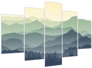 Kép - Forest Mountain (150x105 cm)