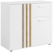 TOLIS 2D1S szekrény, fehér