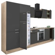 Yorki 330 konyhabútor alsó sütős, felülfagyasztós hűtős kivitelben