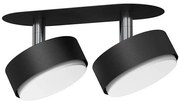 Brosline 3261 - Álmennyezetbe építhető spotlámpa DROP 2xGX53/9W/230V fekete