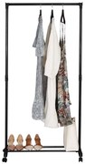 Ruhaállvány GD-157 BK króm/fekete, 74 x 157 cm