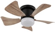 Globo Hines 03609H távirányítós mennyezeti ventilátoros lámpa, 10W LED, 3000K-6500K, 70-750 lm
