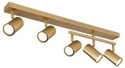 Globo 57911-5GO - spotlámpa ROBBY 5xGU10/35W/230V arany