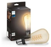 LED Dimmelhető izzó Philips Hue WHITE FILAMENT ST72 E27/7W/230V 2100K
