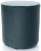 Doti C bársony puff zöld