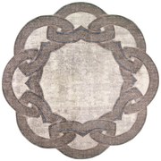 Bézs kerek szőnyeg ø 160 cm - Vitaus