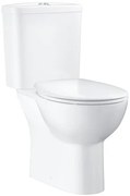 Kombinált wc GROHE Bau Ceramic alpesi fehér hátsó kifolyással 39604000