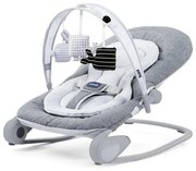 Chicco - Baba ringató HOOPLA szürke/fehér