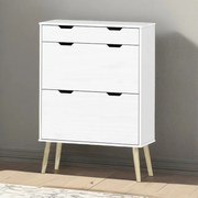 Cipősszekrény 100 x 33 x 50 cm fehér CS06-100