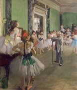 Reprodukció The Dancing Class, c.1873-76, Degas, Edgar