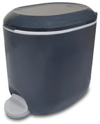 Sötétszürke műanyag pedálos szemetes 3,5 l Mode – Addis