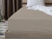 Jersey lepedő EXCLUSIVE szürke-bézs 90 x 200 cm