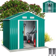 Deuba Kerti házikó Z2 196x132x188 cm - zöld