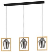 Eglo 99702 - Csillár zsinóron VIGLIONI 3xE27/40W/230V