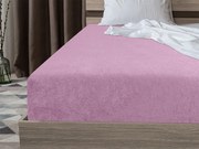 Frottír rózsaszín lepedő EXCLUSIVE 160x200 cm