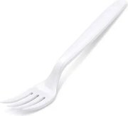 Villa, műanyag, többször használatos, 18 cm, 50 db, fehér (KHMU315)