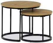 Dohányzóasztal 53×53×46 cm, MDF, Vad Tölgy. CT-G1145 OAK