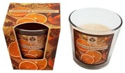 Arome Illatos gyertya Orange and Cinnamon, 120 g