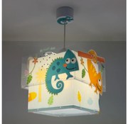 Dalber 63312 - Gyerek csillár HAPPY JUNGLE 1xE27/15W/230V