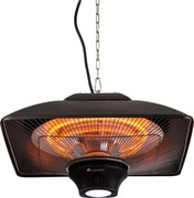 Blumfeldt Heat Square, infravörös hősugárzó, 1000 / 2000 W, szén fűtőtest, IP24, LED