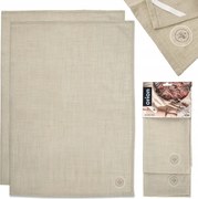 2x Konyhai törlőkendő pamut törlőkendő kéztörlő edény szalvéta