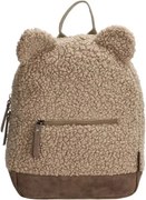 Világosbarna bolyhos gyerek hátizsák „Winnie”