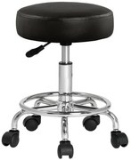 Casaria® Sámli kerekeken 50x51-65 cm - fekete