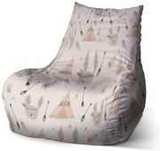 Bean babzsák indián nyuszi - gyerek, bézs