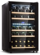 Klarstein Barossa 40D, borhűtő,135 liter, 2 zóna, 41 palack, üvegajtó, érintőképernyős