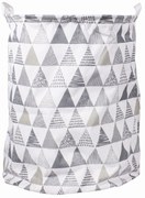 BOWA fehér és szürke kosár játékokhoz és szennyeshez