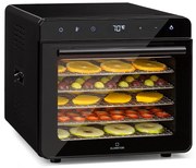 Klarstein Shaftesbury, automatikus aszalógép, 700 W, 35-80 °C, időzítő, digitális érintőképernyős kijelző