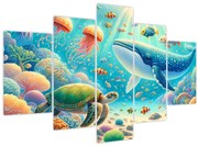 Kép - A világ a víz alatt (150x105 cm)