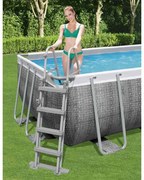 Bestway Flowclear 4 fokos biztonsági létra 122 cm