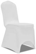 Szék Huzatok Nyujtható Fehér 50 db